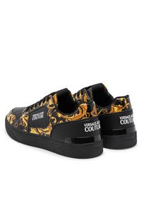 Versace Jeans Couture Sneakersy 79YA3SJ4 ZPB41 G89 Czarny. Kolor: czarny. Materiał: skóra #6