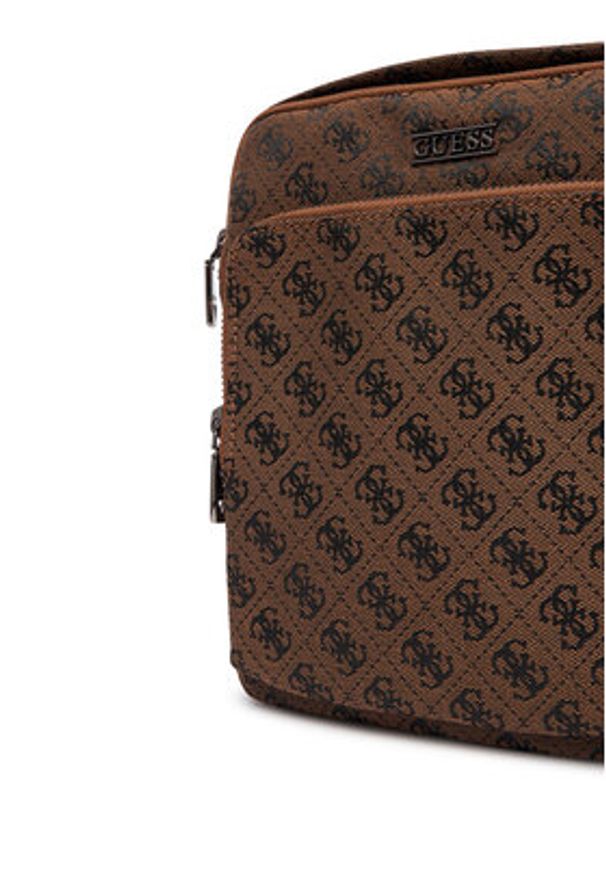 Guess Saszetka HMBOST P6123 Brązowy. Kolor: brązowy. Materiał: materiał