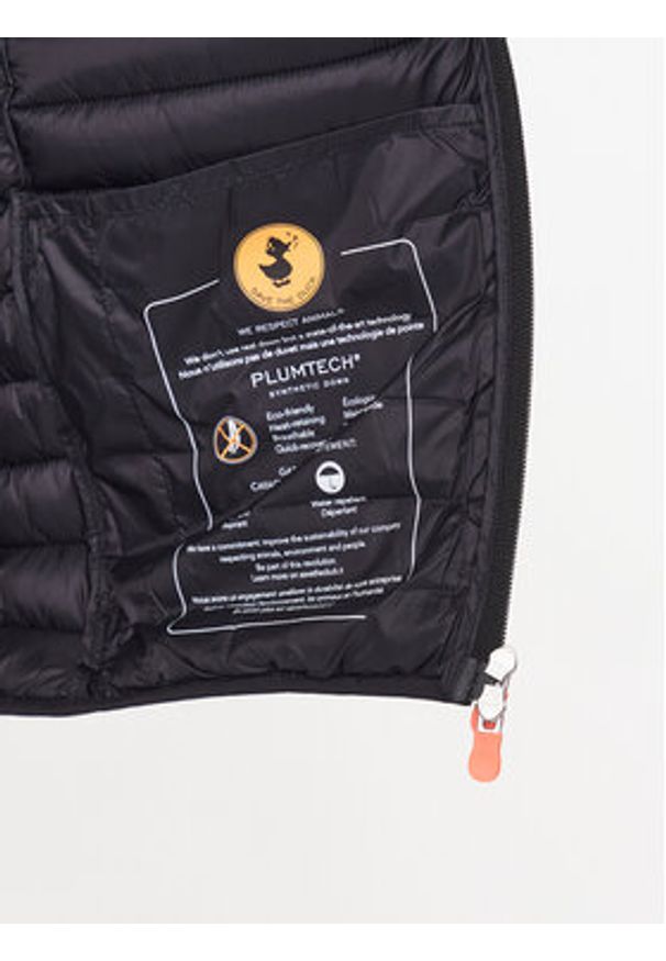 Save The Duck Kamizelka Adam D82410M GIGA01 Czarny Regular Fit. Kolor: czarny. Materiał: syntetyk