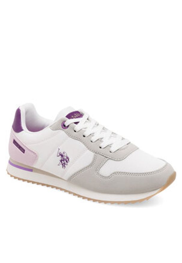 U.S. Polo Assn. Sneakersy ALTENA002 Biały. Kolor: biały. Materiał: materiał