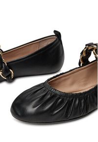 Marella Baleriny Matteo 2513521096200 Czarny. Kolor: czarny. Materiał: skóra #4