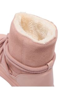 DeeZee Śniegowce DZN-025 Różowy. Kolor: różowy. Materiał: materiał #6