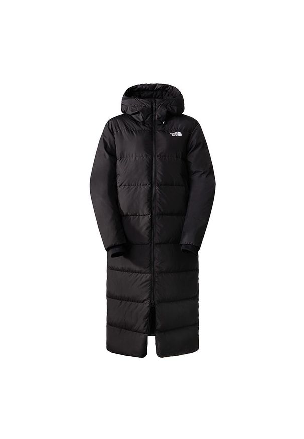 Kurtka The North Face Triple C 0A84J4JK31 - czarna. Kolor: czarny. Materiał: poliester, puch. Długość: długie. Styl: klasyczny