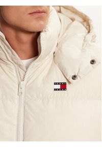Tommy Jeans Bezrękawnik Alaska DM0DM19538 Beżowy Regular Fit. Kolor: beżowy. Materiał: syntetyk. Długość rękawa: bez rękawów