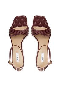 Marella Sandały Verve 2513521047200 Czerwony. Kolor: czerwony. Materiał: skóra #5
