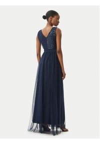 Rinascimento Sukienka wieczorowa CFC0123704003 Granatowy Regular Fit. Kolor: niebieski. Materiał: syntetyk. Styl: wizytowy #6