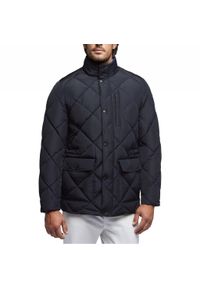 Kurtka Geox Model W Camei Mid Jkt Kolor Niebieski. Kolor: niebieski. Materiał: tkanina