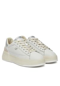 D.Franklin Sneakersy DFSH321094 Biały. Kolor: biały. Materiał: skóra