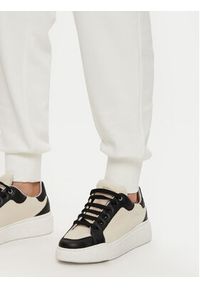 Karl Lagerfeld Jeans Spodnie dresowe A1W10058 Biały Regular Fit. Kolor: biały. Materiał: bawełna