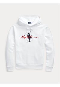 Polo Ralph Lauren Bluza 710918000001 Biały Regular Fit. Typ kołnierza: polo. Kolor: biały. Materiał: bawełna #6