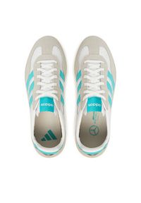 Adidas - adidas Sneakersy Mercedes - AMG Petronas Formula One Team Barreda Decode JR1062 Biały. Kolor: biały. Materiał: skóra #4