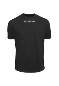 Koszulka piłkarska dla dzieci Givova One. Kolor: czarny. Sport: piłka nożna