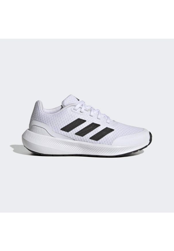 Buty do biegania dla dzieci Adidas RunFalcon 3 Sport Running Lace Shoes. Kolor: czarny, biały, wielokolorowy. Materiał: materiał. Sport: bieganie