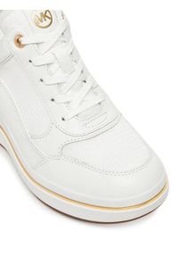 MICHAEL Michael Kors Sneakersy Emmy 43F5EMFS1L Biały. Kolor: biały. Materiał: skóra