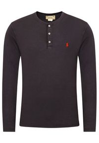 Polo Ralph Lauren Longsleeve Lsl 710790058001 Czarny Regular Fit. Typ kołnierza: polo. Kolor: czarny. Materiał: bawełna. Długość rękawa: długi rękaw #3