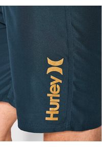 Hurley Szorty kąpielowe Solids AMBS22Q1O Granatowy Regular Fit. Kolor: niebieski. Materiał: syntetyk