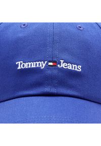 Tommy Jeans Czapka z daszkiem Sport AM0AM09575 Niebieski. Kolor: niebieski. Materiał: materiał, bawełna. Styl: sportowy