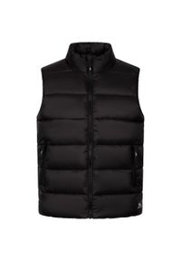 TRESPASS - Bezrękawnik Damski Pikowany Casual Simone. Okazja: na co dzień. Kolor: czarny. Materiał: puch. Długość rękawa: bez rękawów. Styl: casual #1