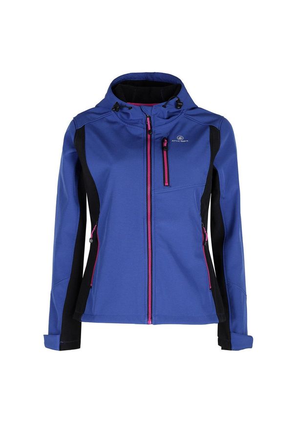 ZUMBA WEAR - Damska Kurtka Softshell ATHL. DPT Maya Pervinca XL - Wodoodporna. Kolor: fioletowy. Materiał: softshell. Sport: turystyka piesza
