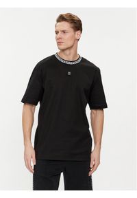 Hugo T-Shirt 50510035 Czarny Relaxed Fit. Kolor: czarny. Materiał: bawełna #1