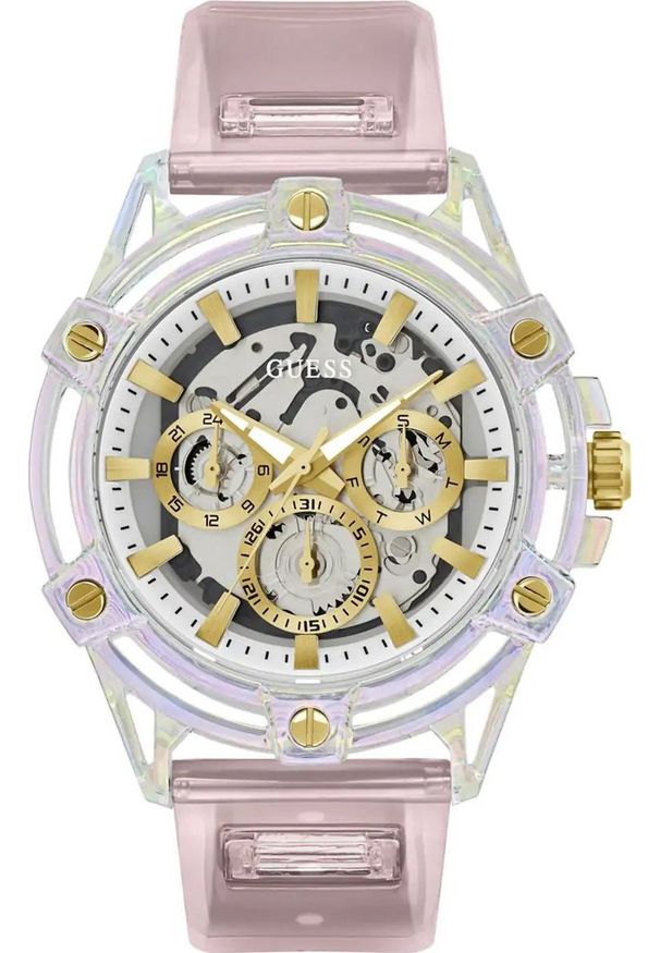Zegarek męski Guess GW0806G4 różowy. Kolor: różowy