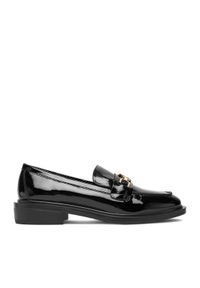 Eva Minge Loafersy EO-NOOR-330-25A-N337 Czarny. Kolor: czarny. Materiał: skóra