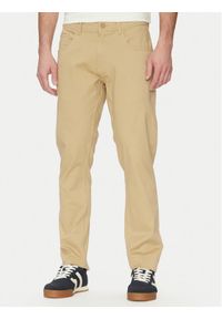 Blend Spodnie materiałowe 20717888 Beżowy Regular Fit. Kolor: beżowy. Materiał: bawełna