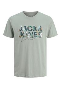 Jack & Jones - Jack&Jones Komplet 4 t-shirtów Geplas 12288304 Kolorowy Regular Fit. Materiał: bawełna. Wzór: kolorowy