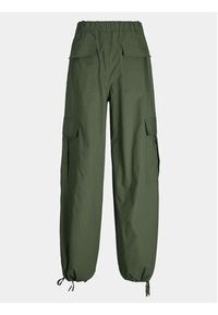 JJXX Spodnie materiałowe Yoko 12224655 Zielony Cargo Fit. Kolor: zielony. Materiał: bawełna #7