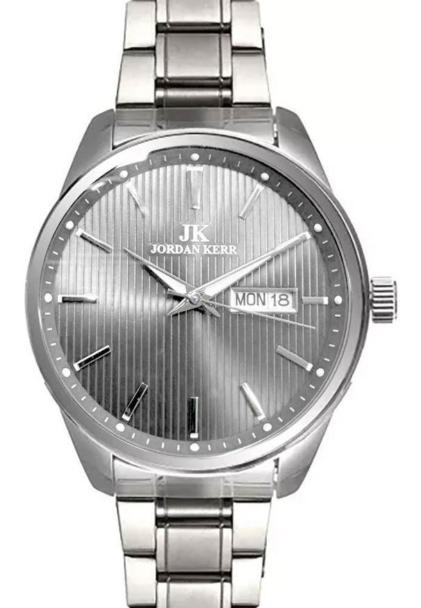 Zegarek Jordan Kerr Zegarek męski Jordan Kerr C4020 szara t. Kolor: szary