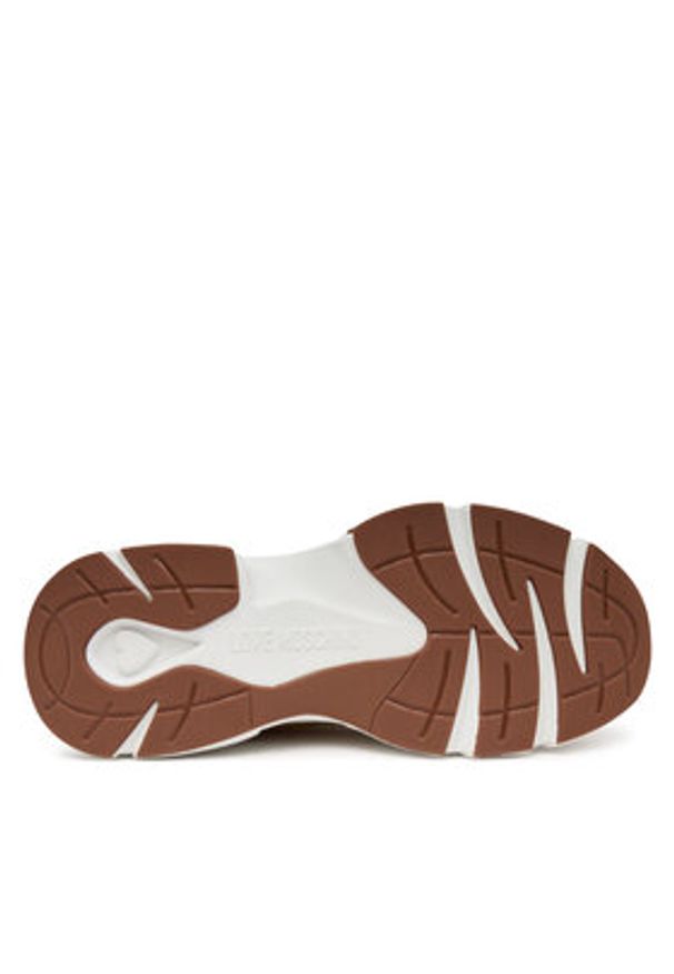 Love Moschino - LOVE MOSCHINO Sneakersy JA15246G1NIQF10B39 Kolorowy. Materiał: skóra, zamsz. Wzór: kolorowy