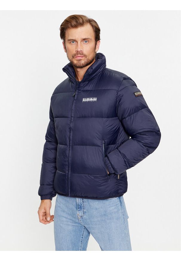 Napapijri Kurtka zimowa NP0A4GJF Granatowy Regular Fit. Kolor: niebieski. Materiał: syntetyk. Sezon: zima