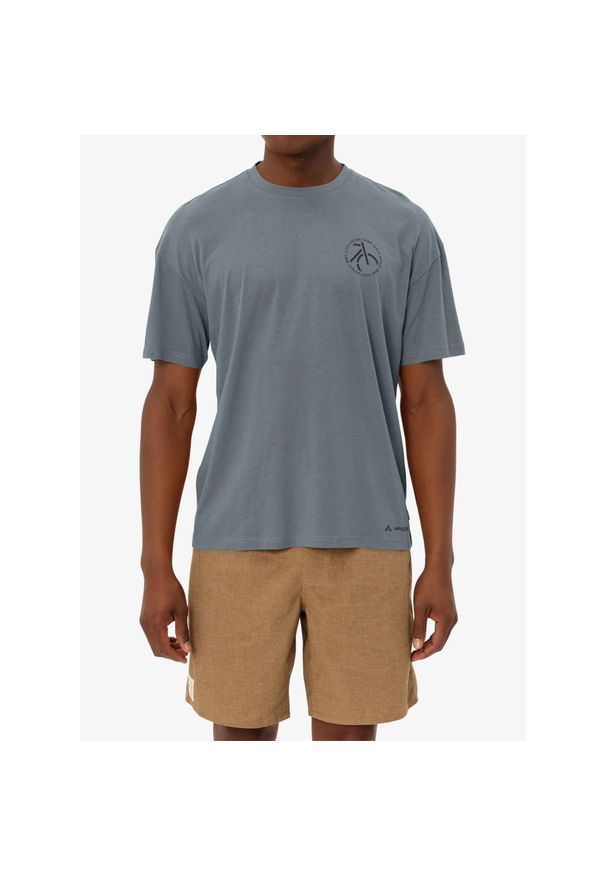 Koszulka rowerowa męska Vaude Cyclist Casual Shirt. Kolor: zielony