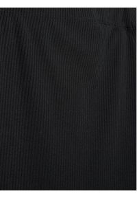 Tommy Jeans Curve Legginsy Center Badge DW0DW15090 Czarny Slim Fit. Kolor: czarny. Materiał: syntetyk