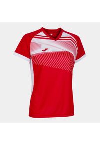 Joma - Koszulka do piłki nożnej damska Supernova II. Kolor: biały, czerwony, wielokolorowy