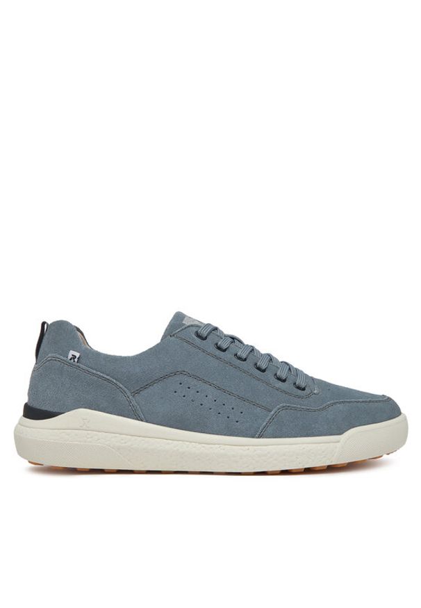 Rieker Revolution Lifestyle Sneakersy U1101-14 Niebieski. Kolor: niebieski. Materiał: zamsz, skóra