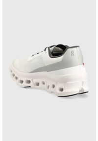 On Running - On-running buty do biegania Cloudmonster 6198285 kolor biały 6198285-285. Zapięcie: sznurówki. Kolor: biały. Materiał: materiał, tworzywo sztuczne, włókno, guma. Szerokość cholewki: normalna. Sport: bieganie #3