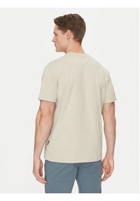 Napapijri T-Shirt Salis NP0A4H8D Beżowy Regular Fit. Kolor: beżowy. Materiał: bawełna #8