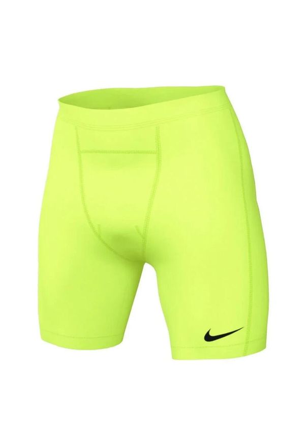 Nike - Męskie Spodenki Kompresyjne Pro Strike DriFIT. Kolor: zielony. Sport: turystyka piesza