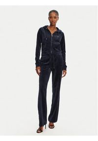 Juicy Couture Spodnie dresowe Tina JCAPW045 Granatowy Regular Fit. Kolor: niebieski. Materiał: syntetyk
