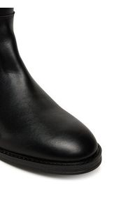 TOMMY HILFIGER - Tommy Hilfiger Kozaki T4A6-34036-0036 Czarny. Kolor: czarny. Materiał: skóra #4