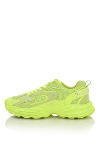 Plein Sport Sneakersy SAFS USC0931 STE003N Żółty. Kolor: żółty. Materiał: materiał #1