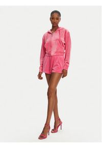 Juicy Couture Bluza Iccle JCWAS125308 Różowy Loose Fit. Kolor: różowy. Materiał: syntetyk #5