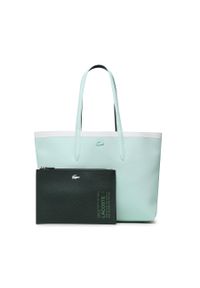 Torebka Lacoste Shopping Bag NF4237AS Pastille Sinople Fearine L47. Kolor: zielony. Materiał: skórzane #1