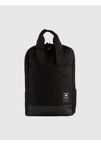 4f - 4F Plecak miejski (15 L) z kieszenią na laptop - czarny Uniwersalny. Kolor: czarny. Materiał: materiał. Styl: casual #1