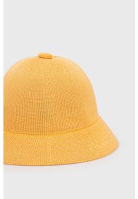 Kangol kapelusz kolor pomarańczowy. Kolor: pomarańczowy
