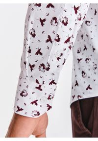 Pako Lorente - PAKO LORENTE – Koszula męska we wzór. Materiał: bawełna, elastan. Długość rękawa: długi rękaw. Długość: długie #7