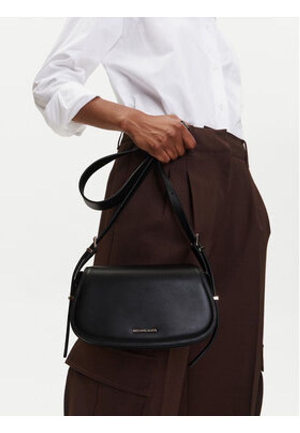 MICHAEL Michael Kors Torebka 32S5GL0C1L Czarny. Kolor: czarny. Materiał: skórzane