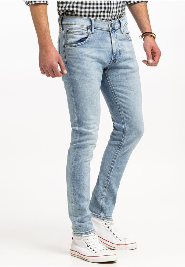 Lee - LEE LUKE MĘSKIE SPODNIE JEANSOWE JEANSY DŻINSY BLUE DOVE L719OWA32