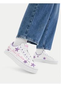 Versace Jeans Couture Sneakersy 80VA3SK4 ZPB74 MD7 Biały. Kolor: biały. Materiał: skóra #7